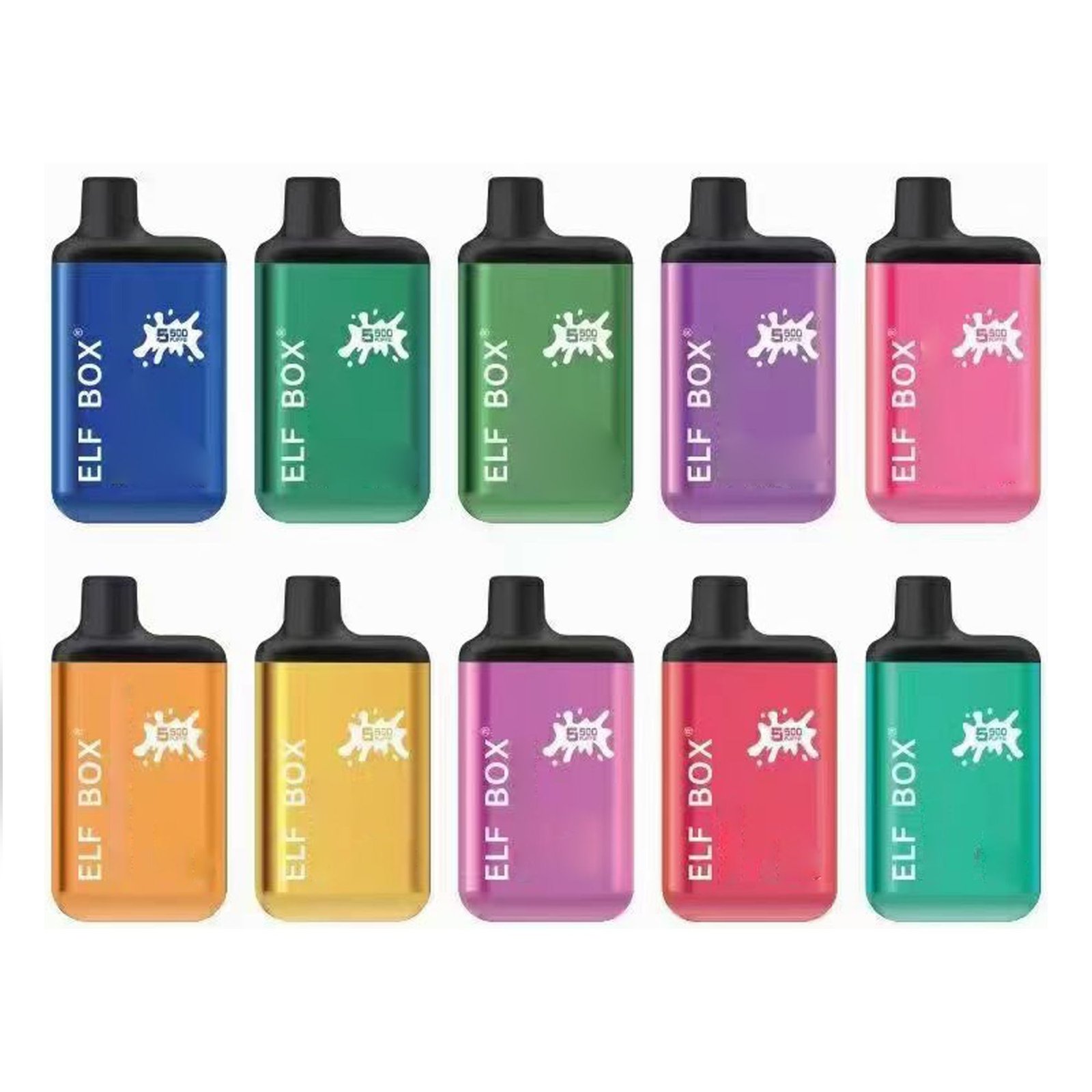 ELF BOX 5500 Disposable Vape 5500 Puffs Authentic E Cigarette Pen