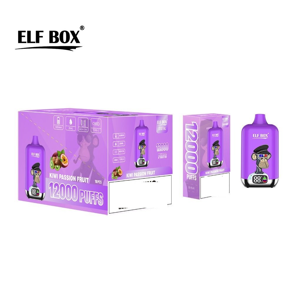 ELF BOX DIGITAL 12000 Puffs LED Display Disposable Vape Wholesale - Image 9
