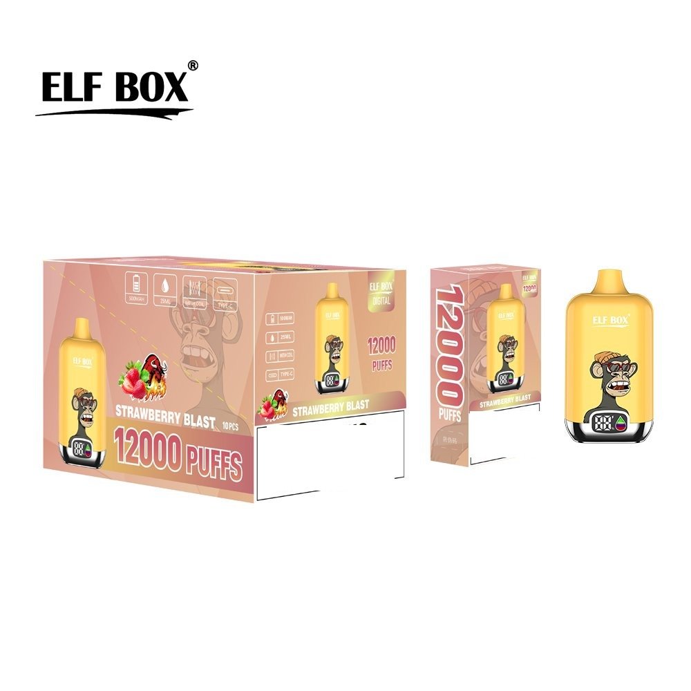 ELF BOX DIGITAL 12000 Puffs LED Display Disposable Vape Wholesale - Image 6