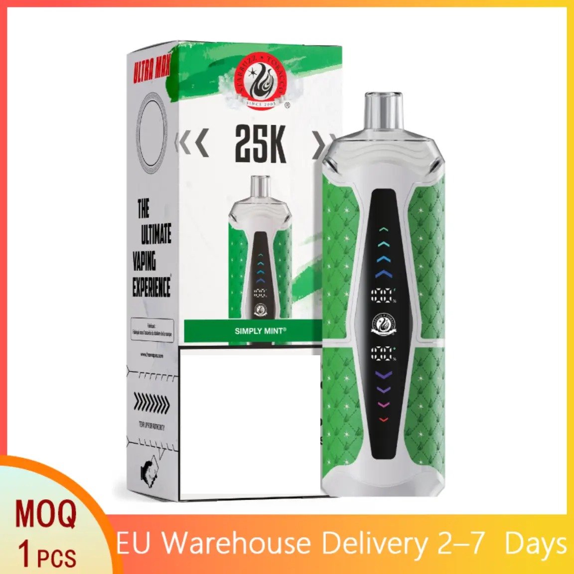 STARBUZZ 25k 25000 Puffs Disposable Vape Purchase No MOQ European Warehouse Fast Shipping