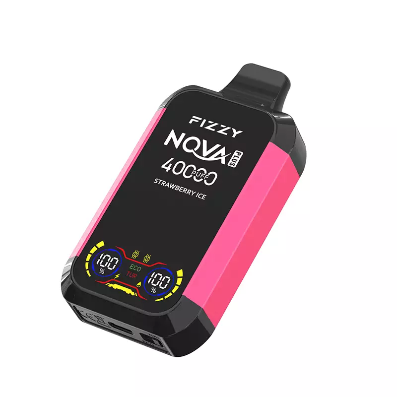 FIZZY NOVA PLUS 40000 Puffs Dual Mesh LCD Screen Bulk Buy Rechargeable Disposable Vapes Wholesale - Image 10