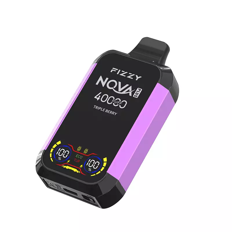 FIZZY NOVA PLUS 40000 Puffs Dual Mesh LCD Screen Bulk Buy Rechargeable Disposable Vapes Wholesale - Image 5