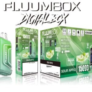 FluuM Digital Box TN 15000 Puffs Rechargeable Disposable Vape Pods E-Cigarette