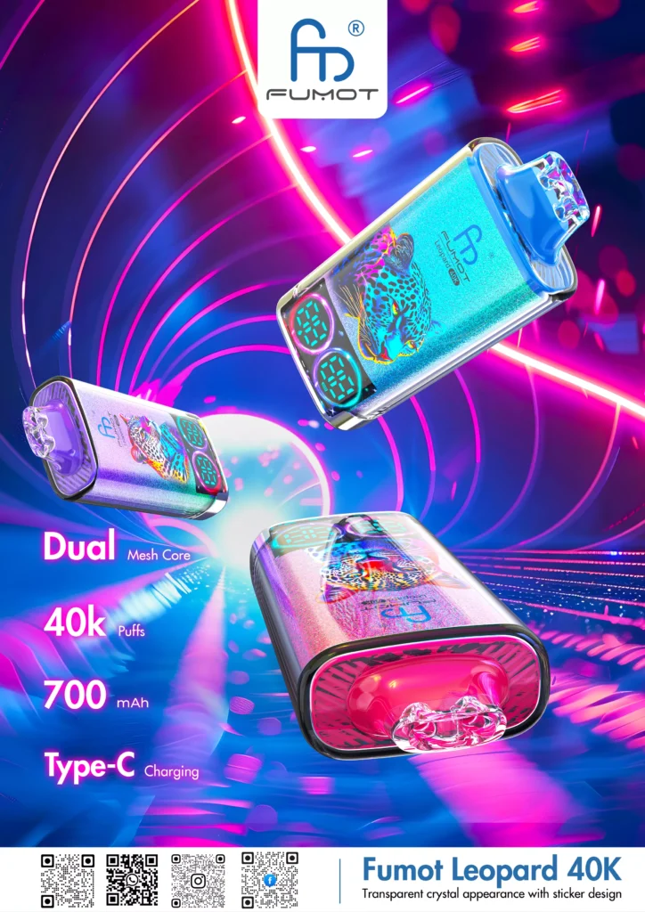 FUMOT Leopard 40K Puffs Bulk Buy Rechargeable Disposable Vapes Wholesale 34 Fumot Leopard 40K Puffs Low Nicotine Original Factory Bulk Buy Rechargeable Disposable Vapes Wholesale