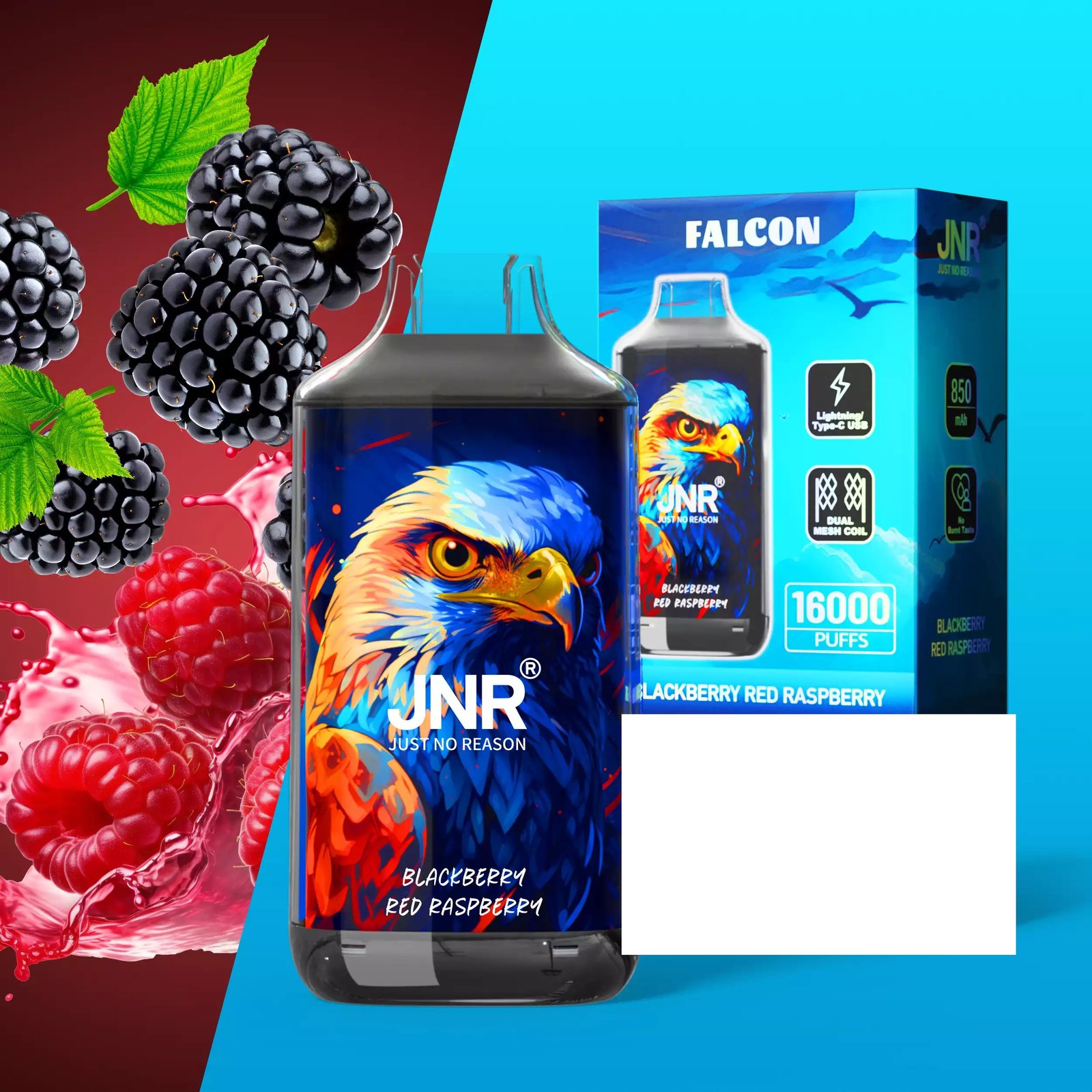 JNR FALCON 16000 Puffs Crystal Craft Dual Mesh Bulk Buy Rechargeable Disposable Vapes Wholesale - Image 33