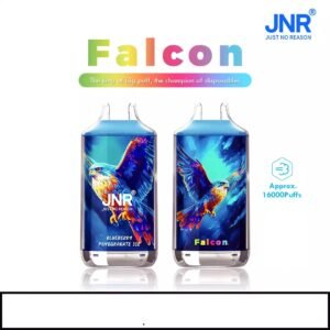 JNR FALCON 16000 Puffs Crystal Craft Dual Mesh uppladdningsbara engångsvapor