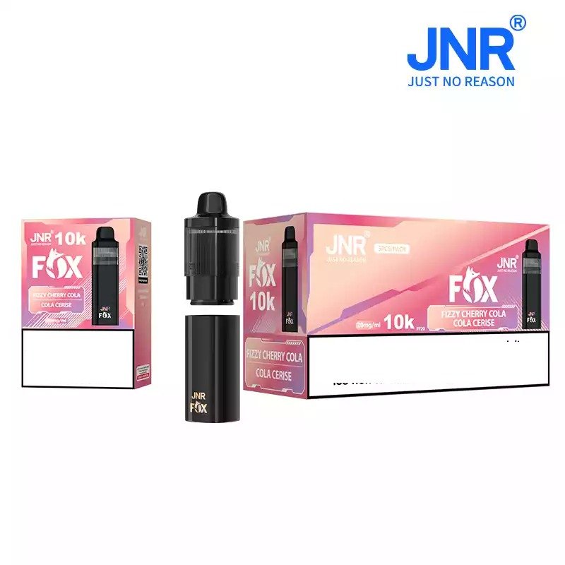 JNR FOX 10000 Puffs Pod Kit Bulk Buy Rechargeable Refillable Vape Wholesale - Image 6