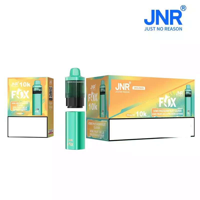 JNR FOX 10000 Puffs Pod Kit Bulk Buy Rechargeable Refillable Vape Wholesale - Image 4