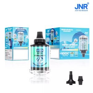 JNR MEGA Shisha Hookah 100000 Puffs Digital Screen 100K Rechargeable Disposable Vapes