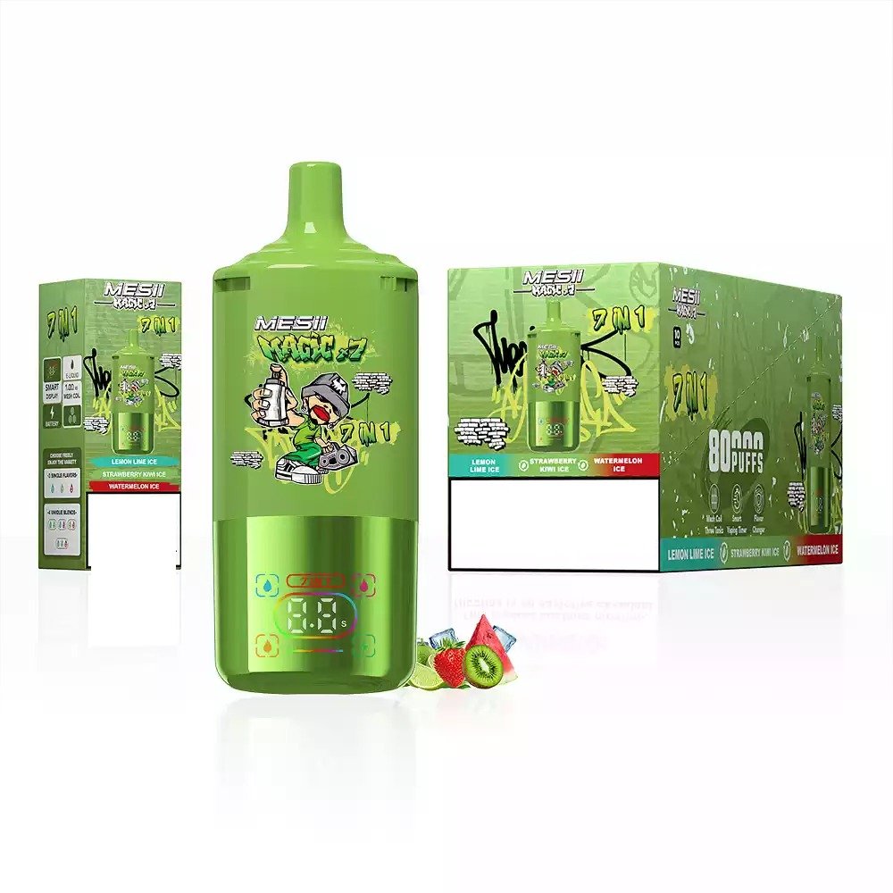 MESII MAGIC X7 80000 Puffs 7-in-1 Tastes Bulk Buy Rechargeable 80K Disposable Vapes Wholesale - Image 2