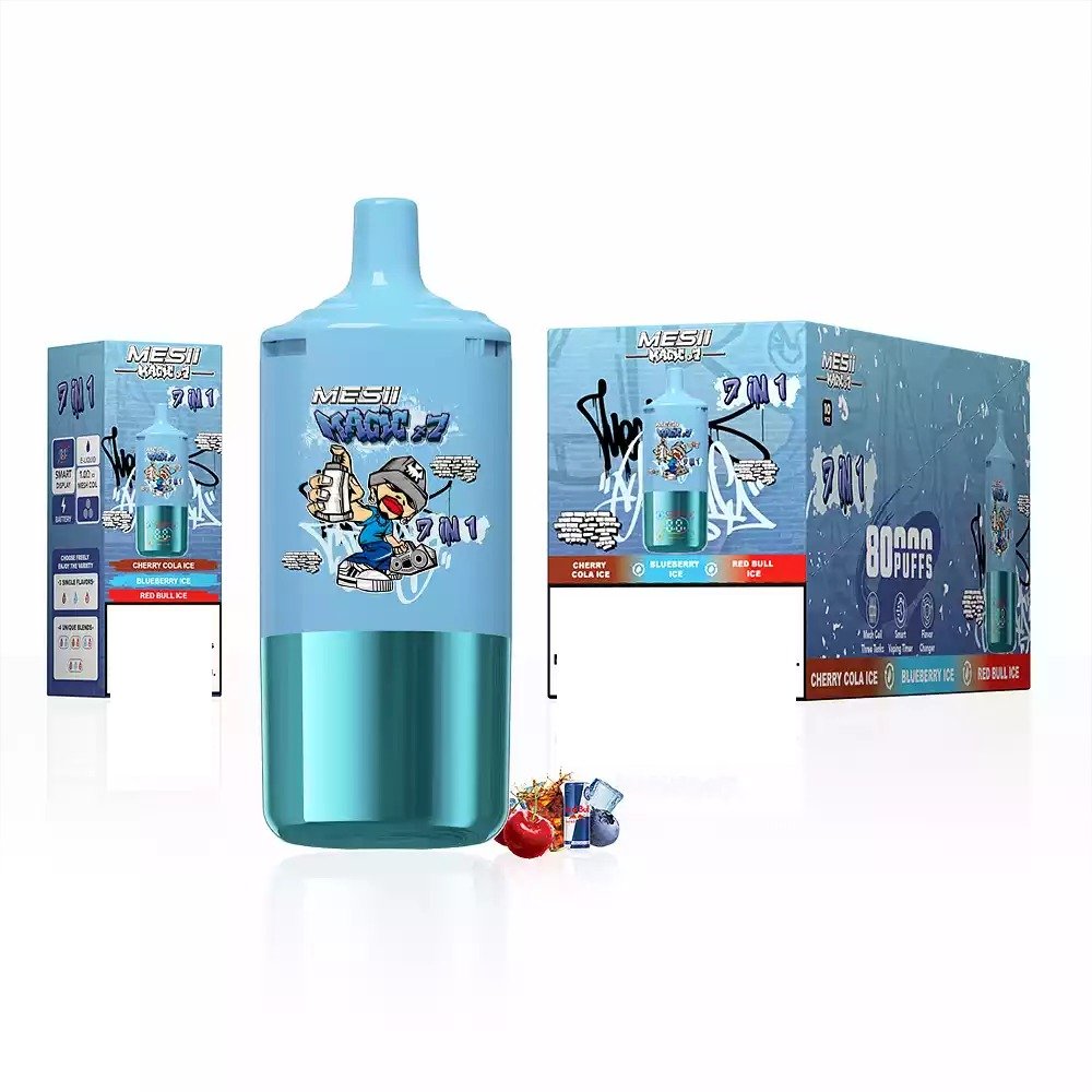 MESII MAGIC X7 80000 Puffs 7-in-1 Tastes Bulk Buy Rechargeable 80K Disposable Vapes Wholesale - Image 5
