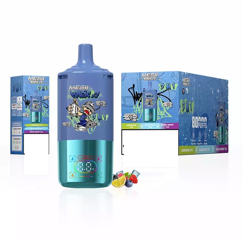 MESII MAGIC X7 80000 Puffs 7-in-1 Tastes Bulk Buy Rechargeable 80K Disposable Vapes Wholesale - Image 3