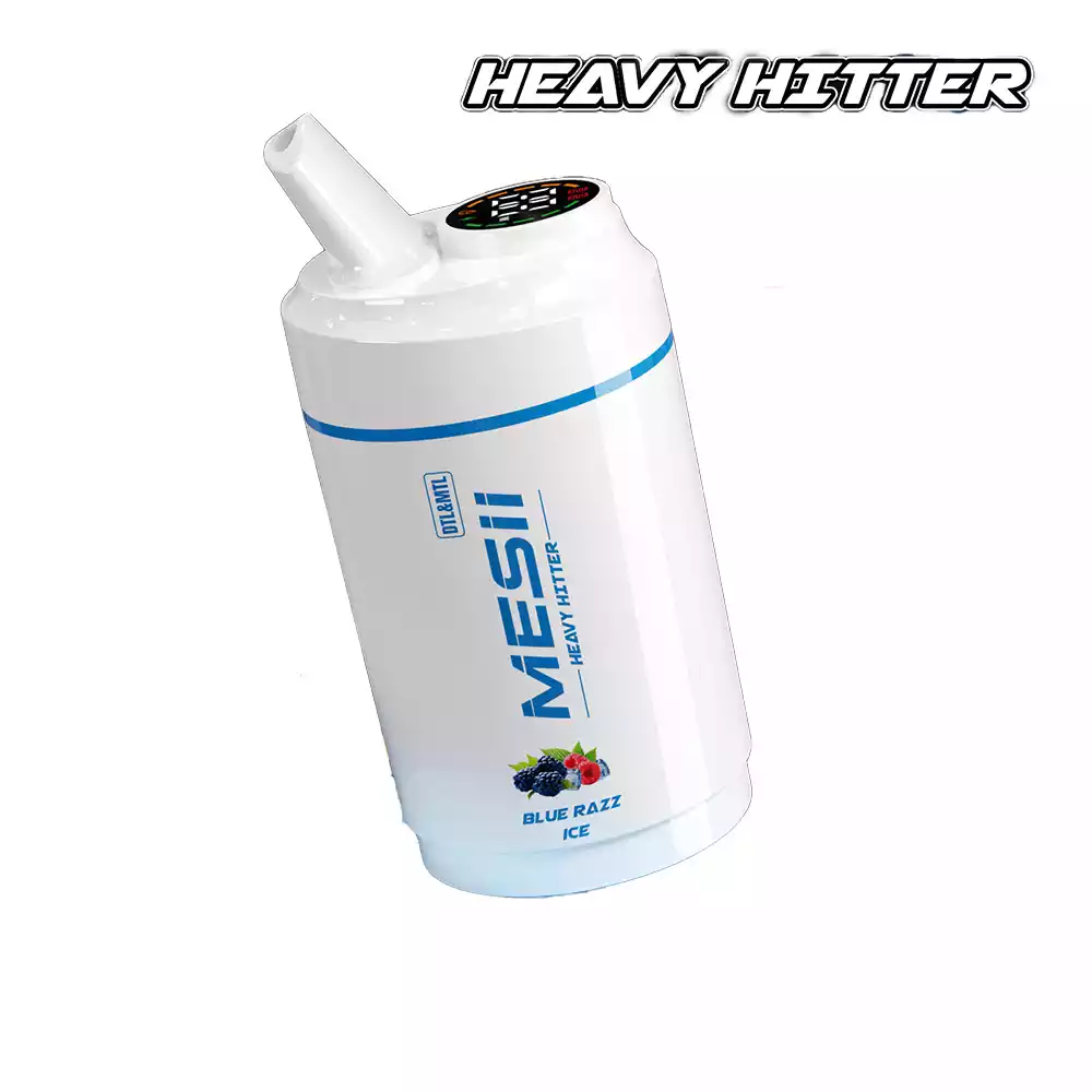 MESII SHISHA HEAVY HITTER 50000 Puffs LED Display Rechargeable Disposable Vapes