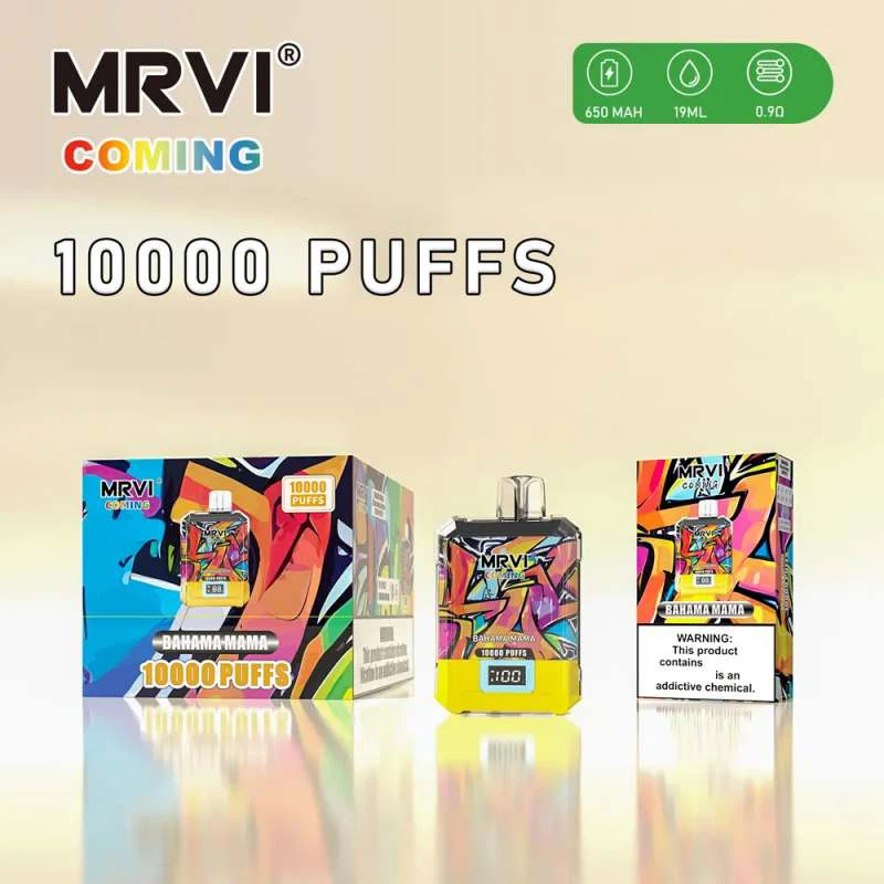 MRVI COMING 10000 Puffs Digital Screen Bulk Buy Rechargeable Disposable Vapes Wholesale 22 MRVI Coming 10000 Puffs Digital Screen Low Concentration Original Factory Bulk Buy Rechargeable Disposable Vapes Pen Wholesale