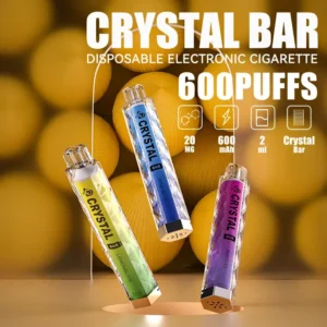 MYDE Crystal Bar 600 Puffs Disposable Vape Mesh Coil
