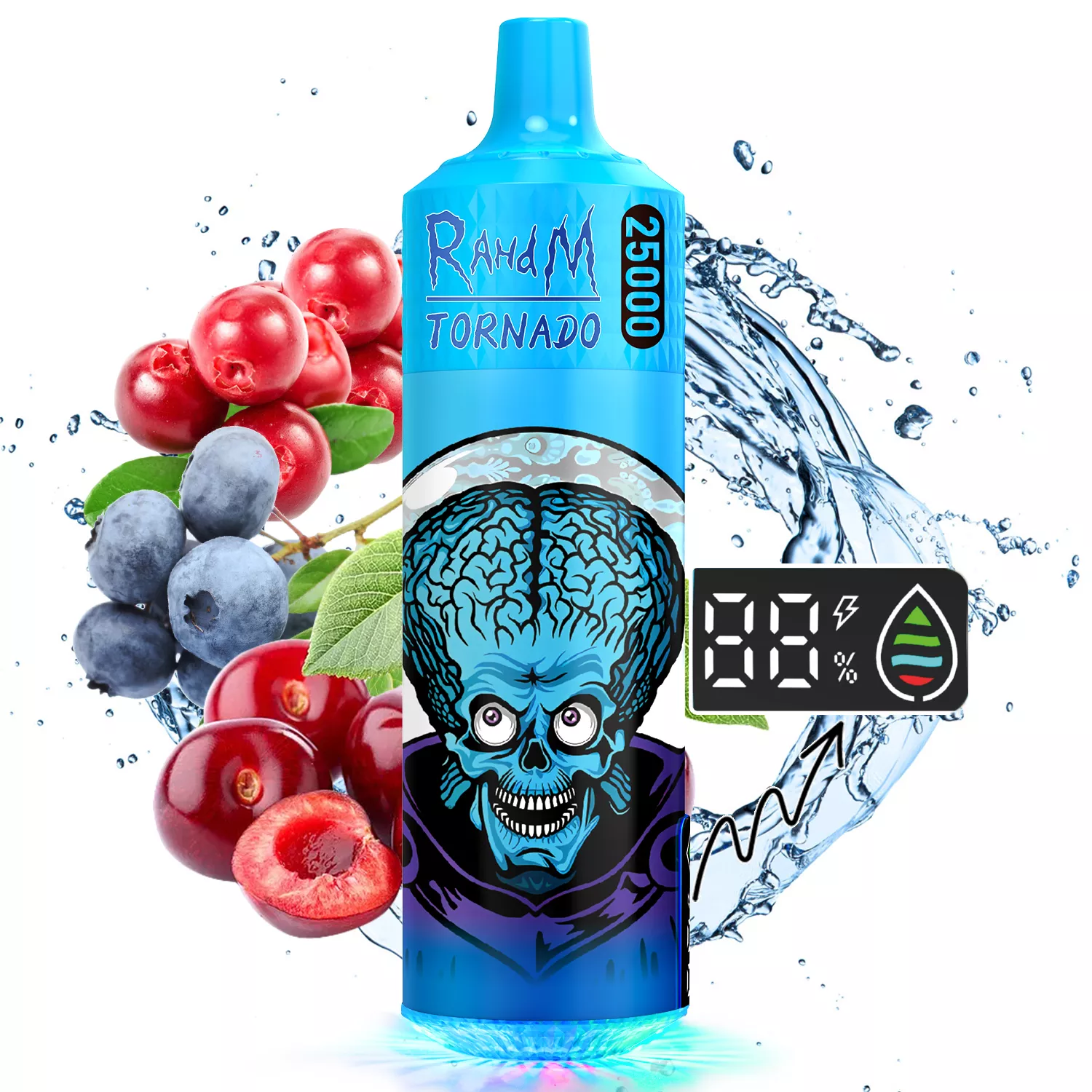 RahdM Tornado 25000 Puffs  Rechargeable Disposable Vapes