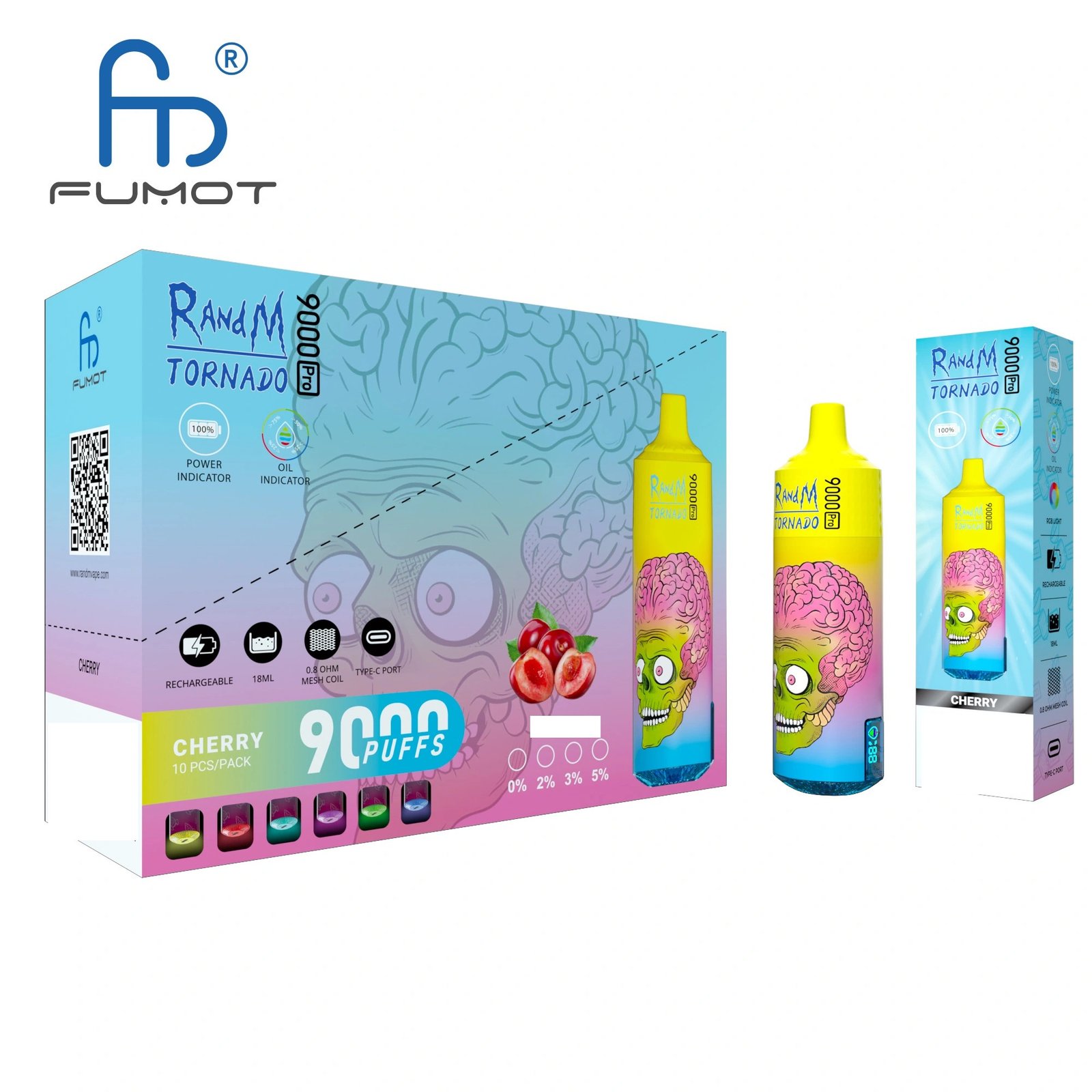 RandM Tornado 9000 PRO Puffs Disposable Vape - Image 5