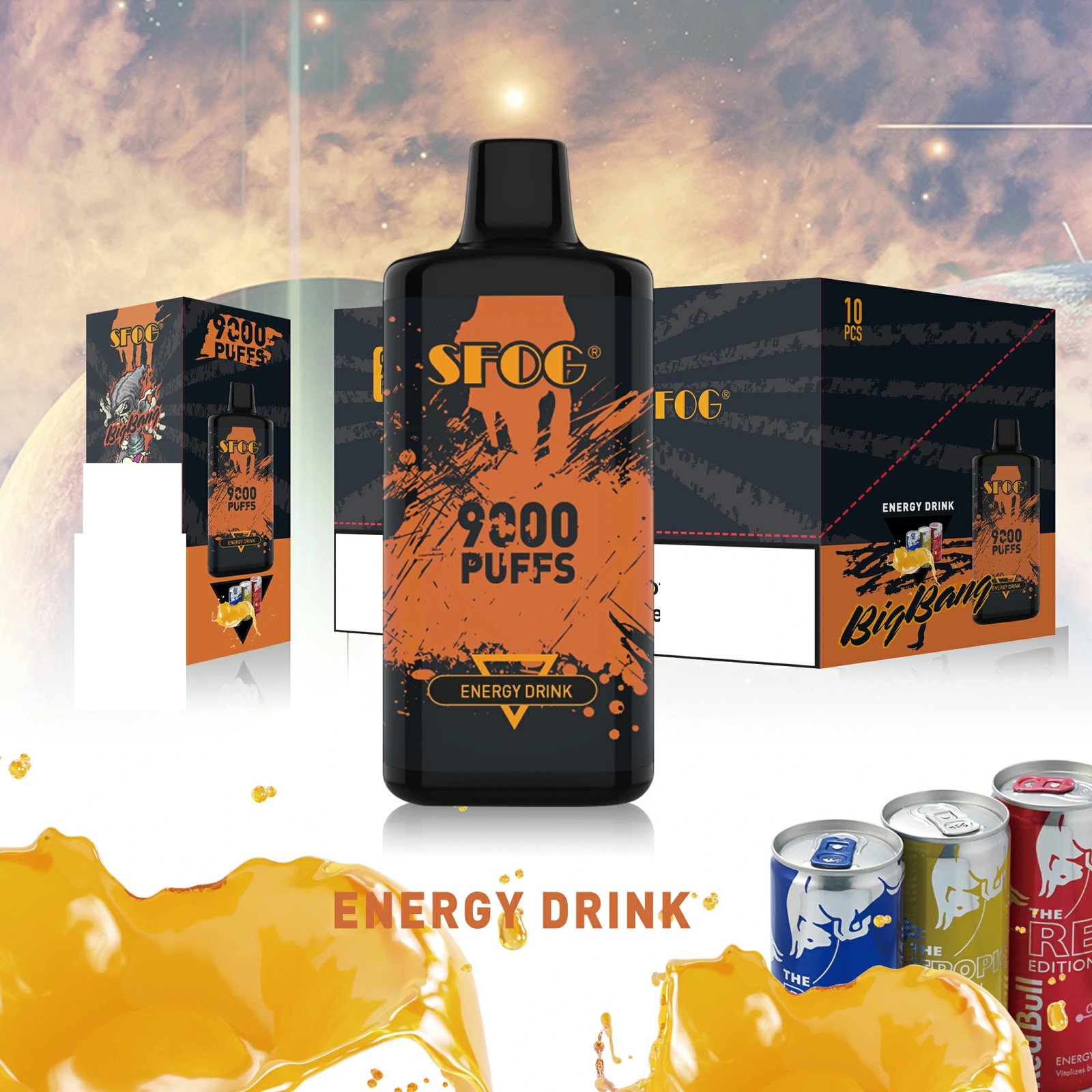 SFOG BIG BANG 9000 Puffs Bulk Buy Rechargeable Disposable Vapes Wholesale - Image 7