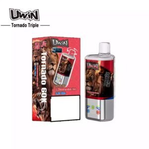 UWIN TORNADO TRIPLE 60000 Puffs 3-in-1 Tastes 60K Rechargeable Disposable Vapes