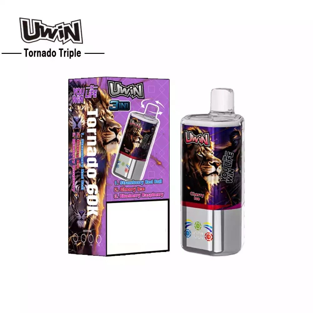 UWIN TORNADO TRIPLE 60000 Puffs 3-in-1 Tastes Bulk Buy 60K Rechargeable Disposable Vapes Wholesale - Image 2