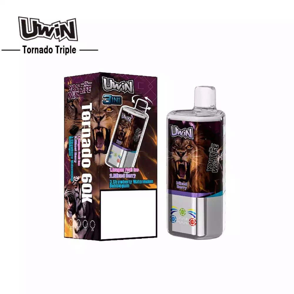 UWIN TORNADO TRIPLE 60000 Puffs 3-in-1 Tastes Bulk Buy 60K Rechargeable Disposable Vapes Wholesale - Image 7