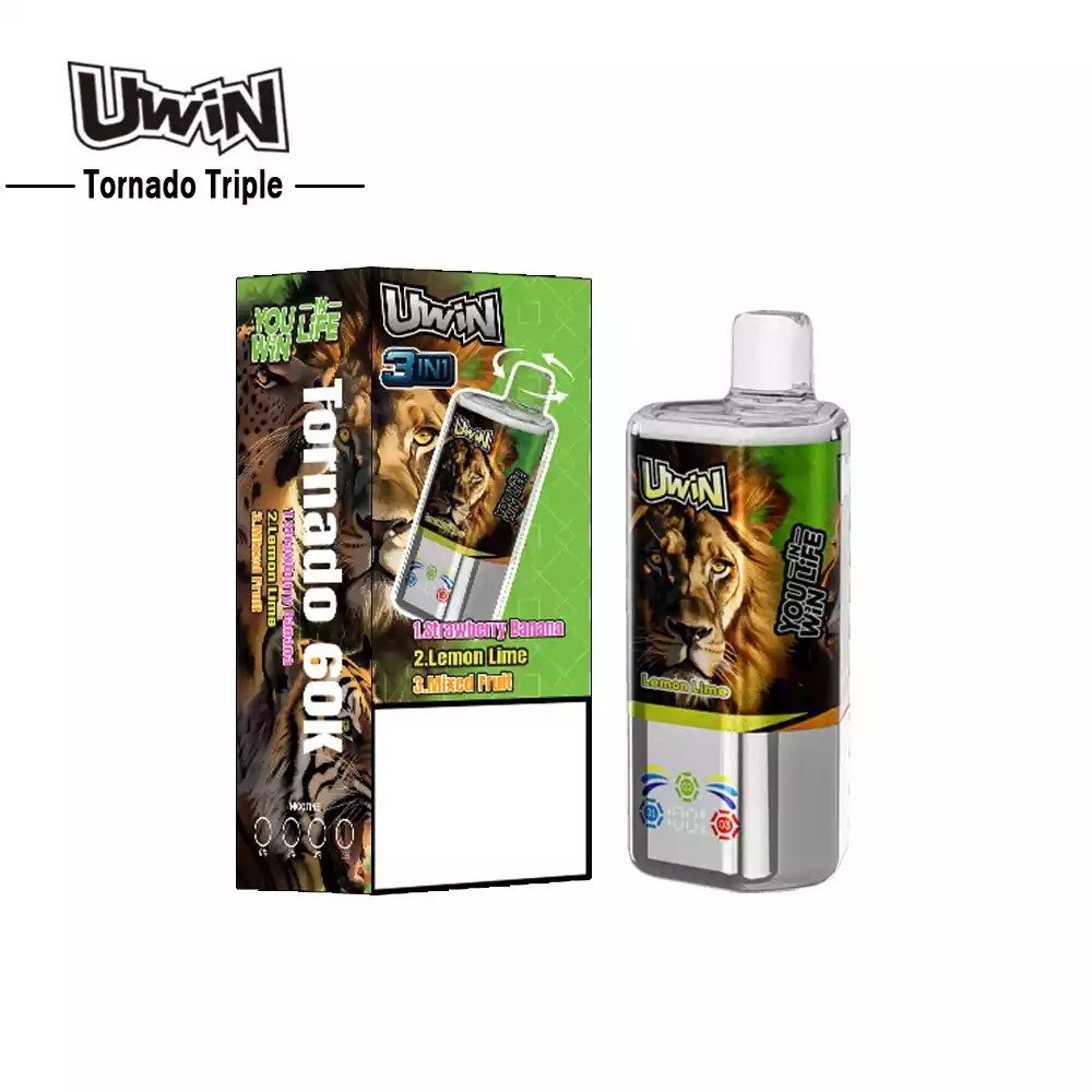 UWIN TORNADO TRIPLE 60000 Puffs 3-in-1 Tastes Bulk Buy 60K Rechargeable Disposable Vapes Wholesale - Image 5