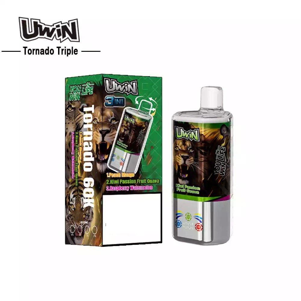 UWIN TORNADO TRIPLE 60000 Puffs 3-in-1 Tastes Bulk Buy 60K Rechargeable Disposable Vapes Wholesale - Image 4