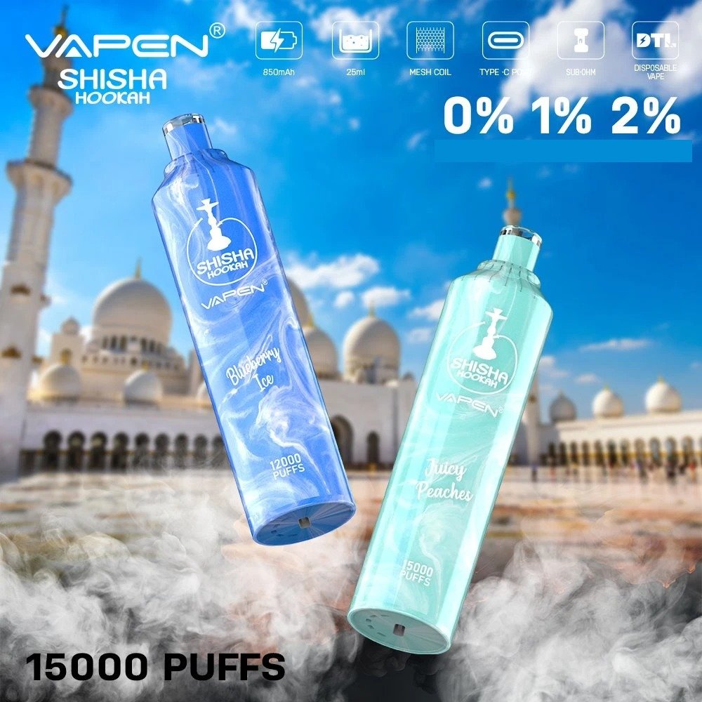 VAPEN Shisha Hookah 15000 Puffs DTL Bulk Buy Rechargeable Disposable Vapes Wholesale 32 VAPEN Shisha Hookah 15000 Puffs DTL 0% 2% Concentration Original Factory Bulk Buy Rechargeable Disposable Vapes Pen Wholesale