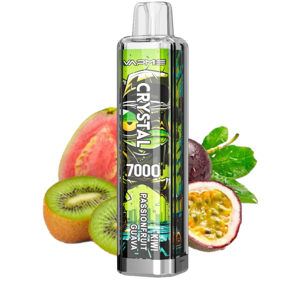 VAPME CRYSTAL 7000 Puffs Bulk Buy Rechargeable Disposable Vapes Wholesale - Image 7