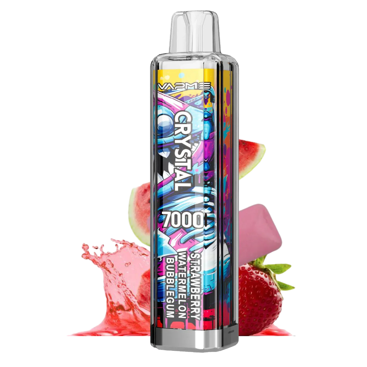VAPME CRYSTAL 7000 Puffs Bulk Buy Rechargeable Disposable Vapes Wholesale - Image 4