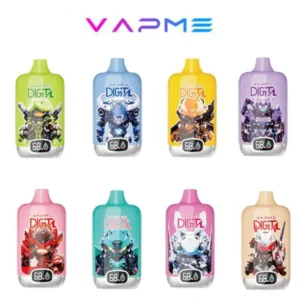 VAPME DIGITAL 12000 Puffs Rechargeable Disposable Vapes