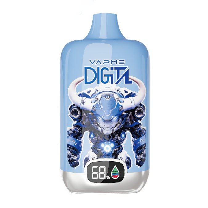 VAPME DIGITAL 12000 Puffs Rechargeable Disposable Vapes Wholesale - Image 9