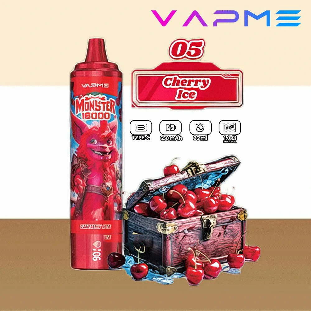 VAPME Monster 16000 Puffs Bulk Buy Rechargeable Disposable Vapes Wholesale - Image 9
