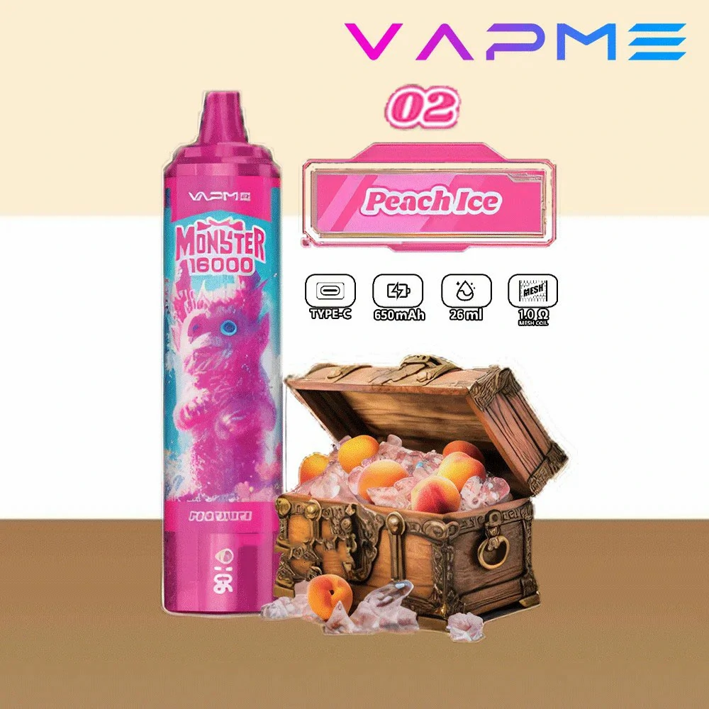 VAPME Monster 16000 Puffs Bulk Buy Rechargeable Disposable Vapes Wholesale - Image 13