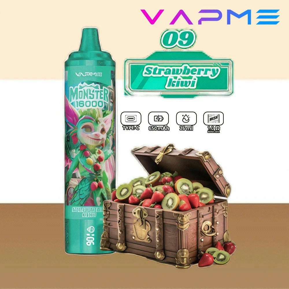 VAPME Monster 16000 Puffs Bulk Buy Rechargeable Disposable Vapes Wholesale - Image 2