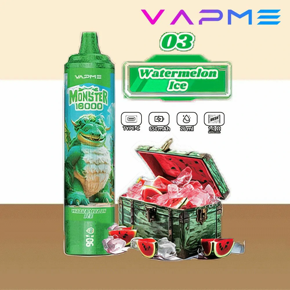VAPME Monster 16000 Puffs Bulk Buy Rechargeable Disposable Vapes Wholesale - Image 5