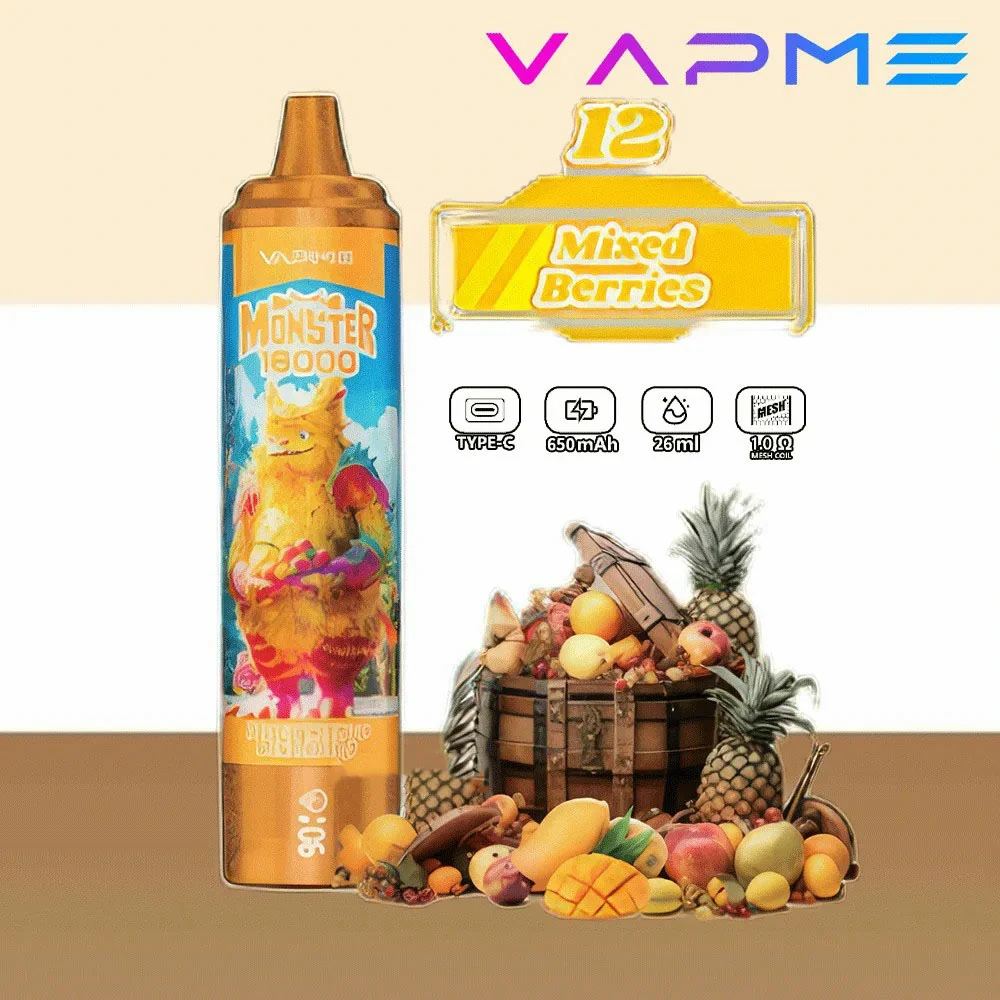 VAPME Monster 16000 Puffs Bulk Buy Rechargeable Disposable Vapes Wholesale - Image 6