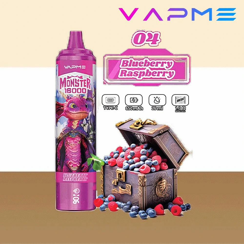 VAPME Monster 16000 Puffs Bulk Buy Rechargeable Disposable Vapes Wholesale - Image 7