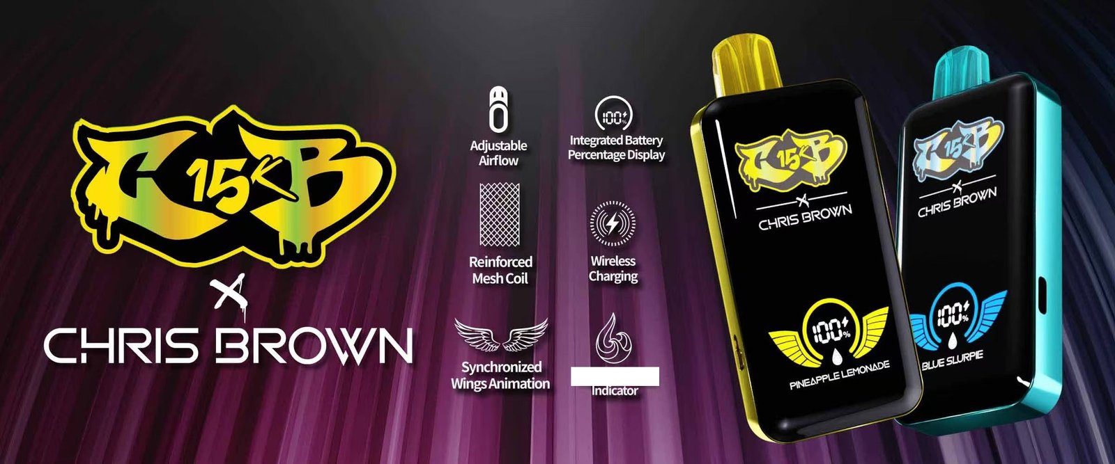 VASY CHRIS BROWN 15000 Puffs Bulk Buy Rechargeable Disposable Vapes Wholesale 14 Vasy Chris Brown 15000 Puffs Bulk Buy Original Rechargeable Disposable Vapes Wholesale