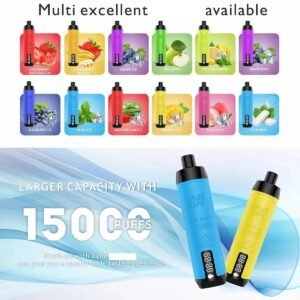 VASY EPLUS Vape Shisha 15000 Puffs Digital Screen Rechargeable Disposable Vapes