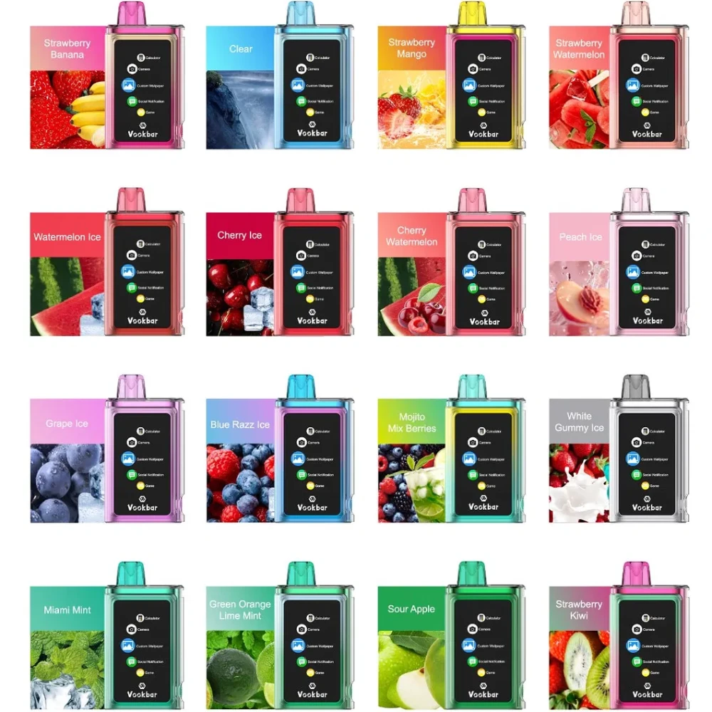 Vookbar Cyber Pro 30000 Puffs Dual Mesh Touch Screen Rechargeable Disposable Vapes