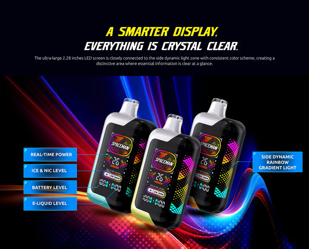 SPACEMAN SP40000 Puffs Rechargeable Bulk Buy Disposable Vapes Wholesale 20 SPACEMAN SP40000 Puffs 2% Strength Rechargeable Bulk Buy Original Disposable Vapes Wholesale