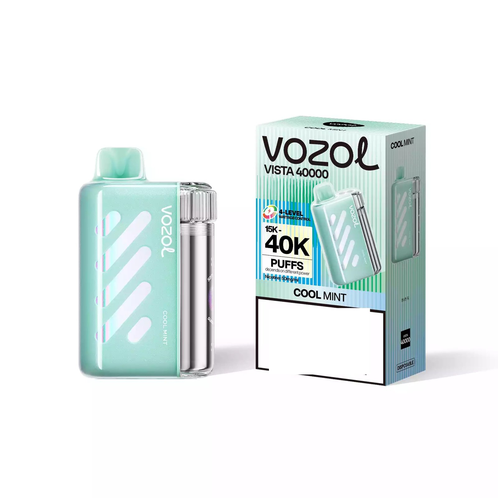 VOZOL VISTA 40000 Puffs 50mg Bulk Buy Rechargeable Disposable Vapes Wholesale - Image 7