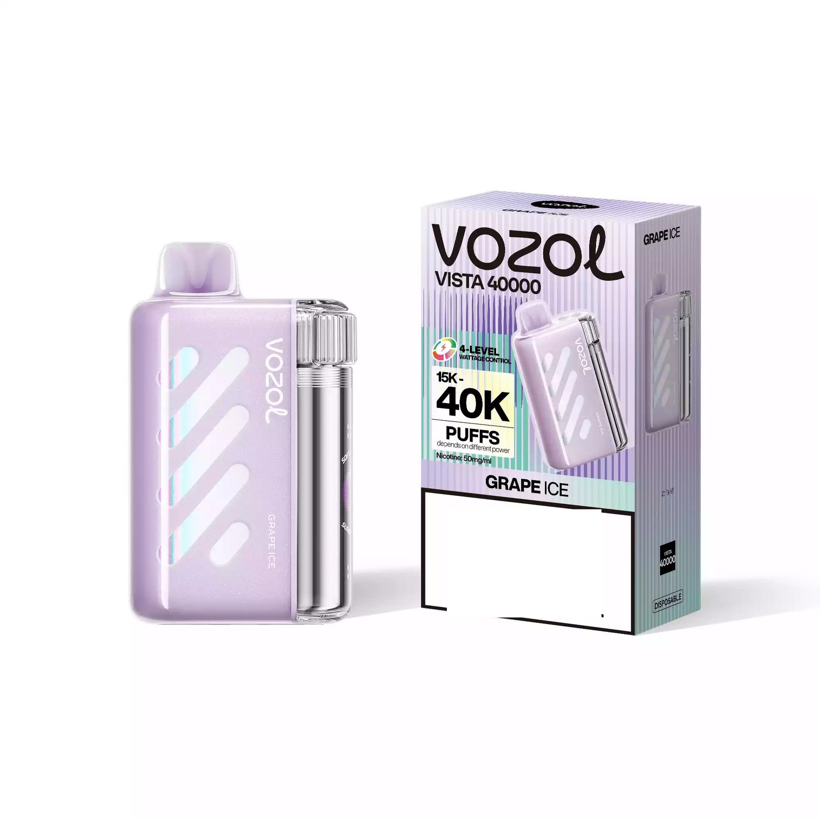 VOZOL VISTA 40000 Puffs 50mg Bulk Buy Rechargeable Disposable Vapes Wholesale - Image 5