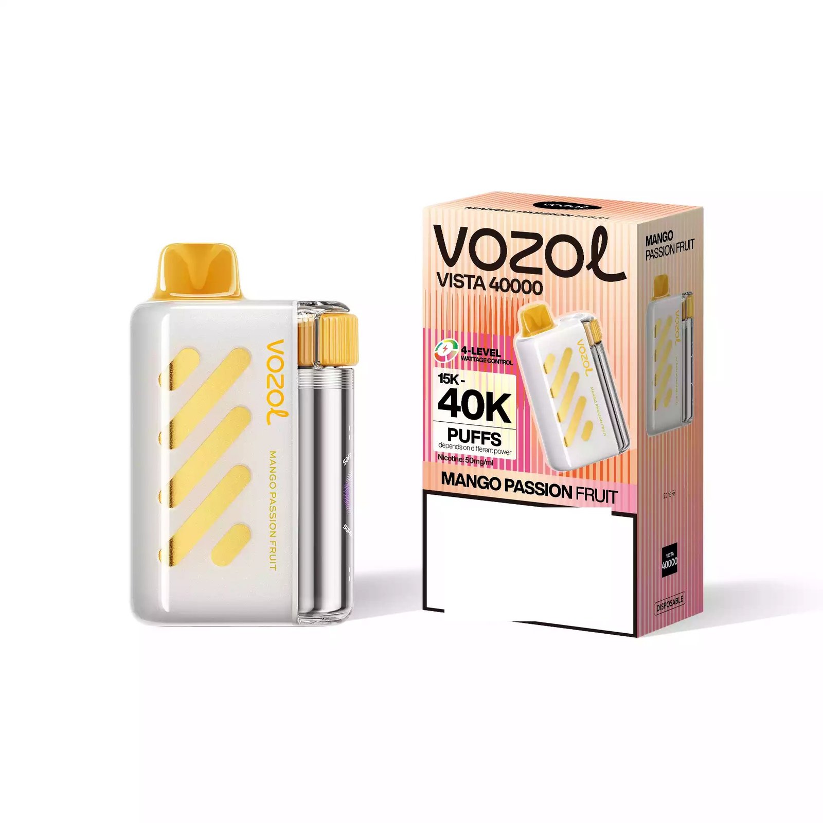 VOZOL VISTA 40000 Puffs 50mg Bulk Buy Rechargeable Disposable Vapes Wholesale - Image 2