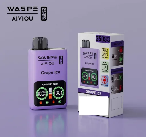 WASPE 25000 PUFFS Dual Mesh Box Bulk Buy Rechargeable Disposable Vapes Wholesale - Image 3