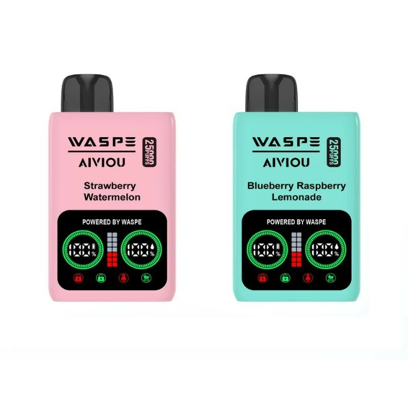 WASPE 25000 PUFFS Dual Mesh Box Bulk Buy Rechargeable Disposable Vapes Wholesale