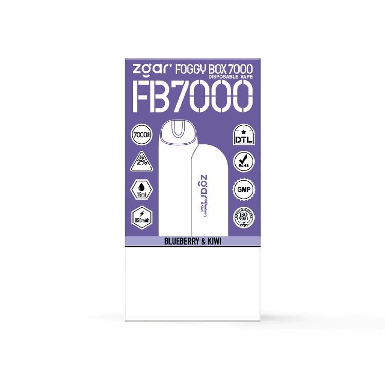 ZGAR FOGGY BOX 7000 Puffs Disposable Vape - Image 2