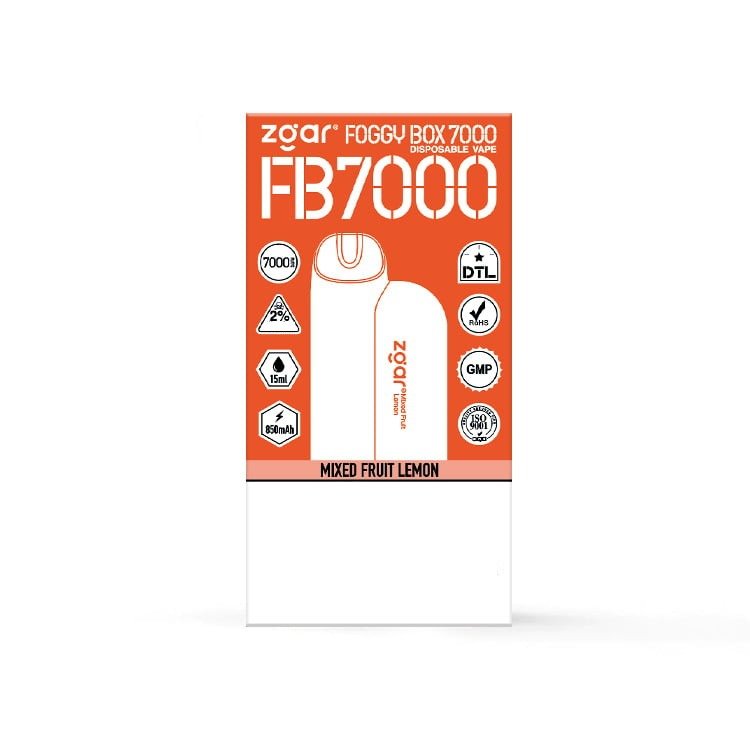 ZGAR FOGGY BOX 7000 Puffs Disposable Vape - Image 3